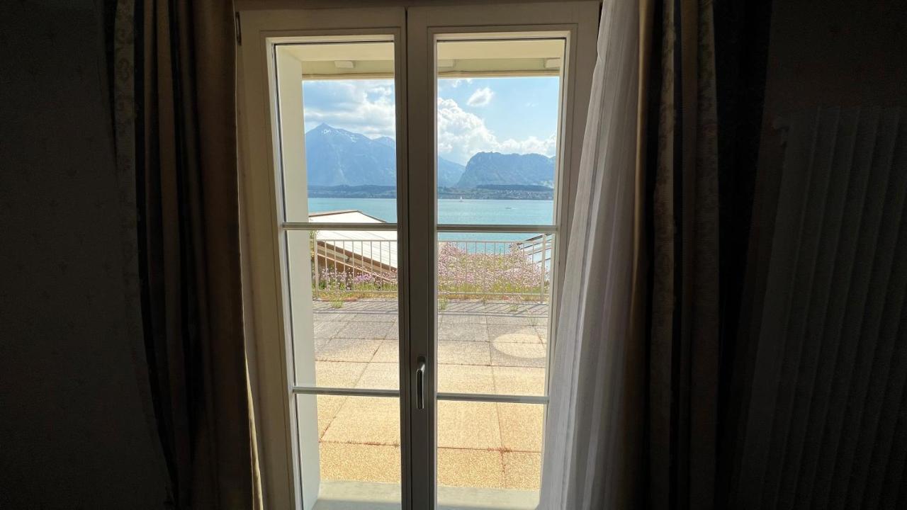 Dependance Stella Del Lago By Hotel Restaurant Bellevue Au Lac Thun Zewnętrze zdjęcie