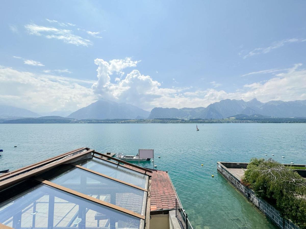 Dependance Stella Del Lago By Hotel Restaurant Bellevue Au Lac Thun Zewnętrze zdjęcie