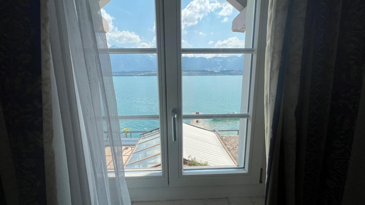 Dependance Stella Del Lago By Hotel Restaurant Bellevue Au Lac Thun Zewnętrze zdjęcie
