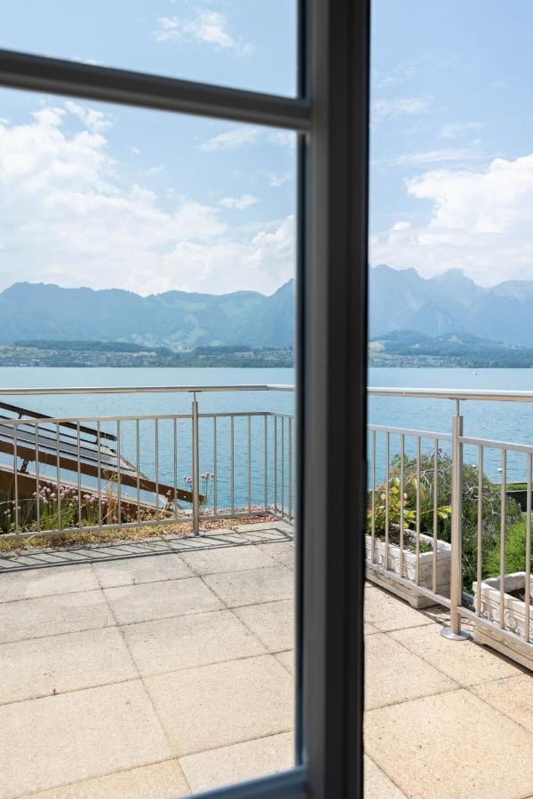 Dependance Stella Del Lago By Hotel Restaurant Bellevue Au Lac Thun Zewnętrze zdjęcie